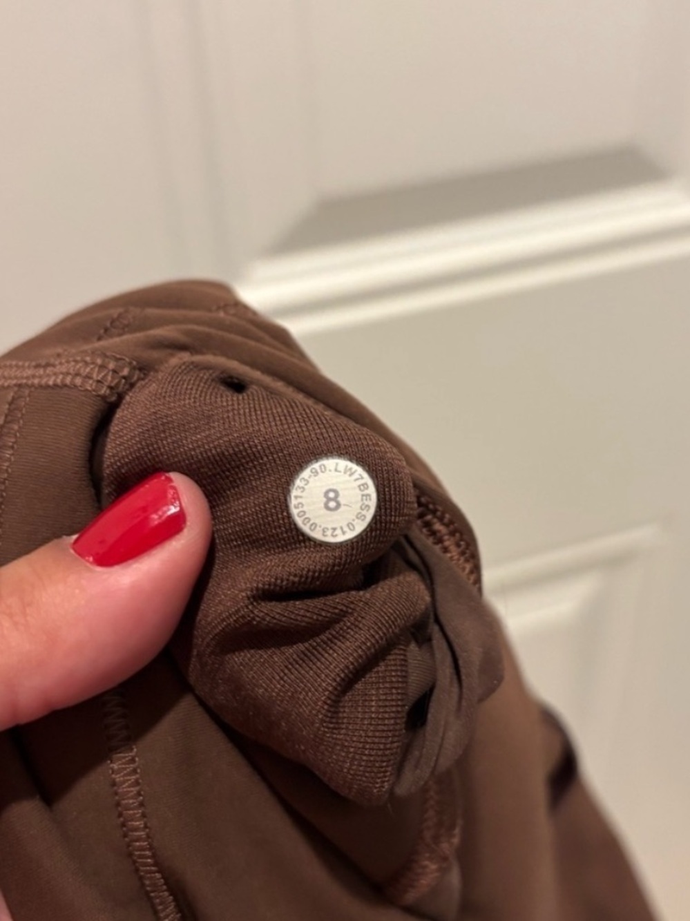 lululemon athletica Brown High-Rise Athletic Bike Shorts - Picture 5 of 6